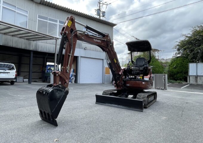 ミニ油圧ショベル